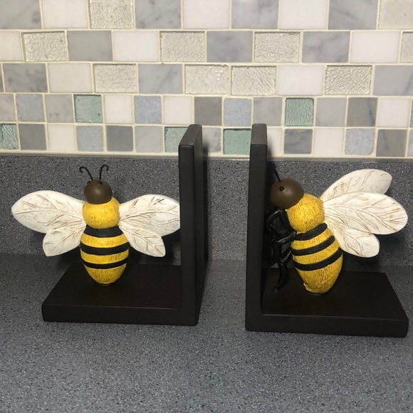 Bumble Bee 🐝 Bookends NWT 6” - Picture 2 of 8